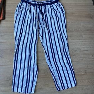 Zara light cropped summer pants